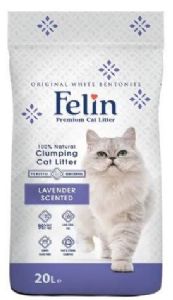 felin חול מתגבש 20 ליטר לוונדר