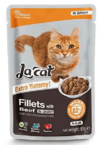 LaCat לה קט פאוצ' נתחוני בקר ברוטב 85ג'