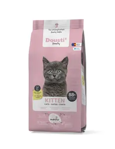 דוסטי לחתלתולים בטעם עוף וטונה 3 ק"ג