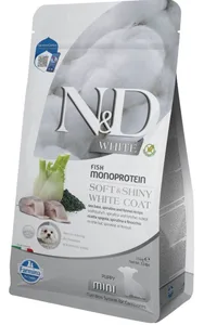 ND גורים כלב לבן 1.5 ק"ג