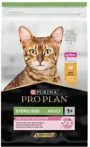 PROPLAN פרו פלאן לחתול בוגר סטרלייז עוף 10 ק"ג