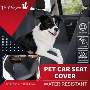 פטס פרוג'קט כיסוי מושב רכב לכלב PetsProject