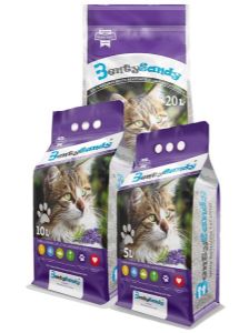 חול מתגבש לחתולים בנטי סנדי לבנדר 20 ליטר Benty Sandy Lavender