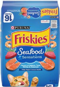 FRISKIES פריסקיז מעדני הים -מזון יבש מלא 7.26 ק"ג
