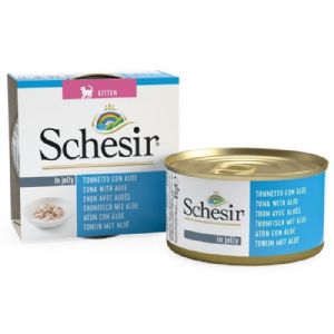 Schesir שזיר מעדן חתלתולים טונה עם אלוורה 85 גרם