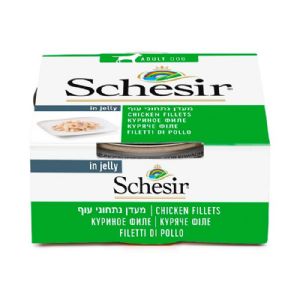 Schesir שזיר מעדן נתחוני עוף לכלב בג'לי 150 גר'