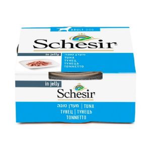 Schesir שזיר מעדן טונה לכלב בג'לי 150 גר'