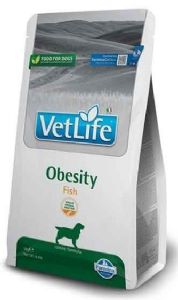 Vetlife וטלייף אובסיטי דגים כלב 2 ק"ג